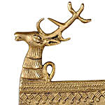 Antique Deer Brass Hook