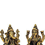 Brass Ganesha & Lakshmi