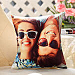 Couple Personalised Picture Cushion