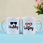 Hubby Wifey Mug Set