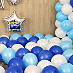 Blue Themed Birthday Décor