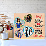 Beautiful Love Story Wooden Photo Frame