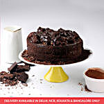 Dense Chocolate Mud Cake- 720 Gms Eggless