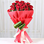 Classy 20 Red Roses Bouquet