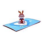 Bunny Pop Up 3D Greeting Card