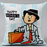 Special Father's Day Printed Cushion