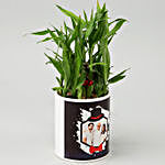 Bamboo Plant In Personalised Pot For Dad