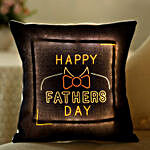 Black LED Cushion For Father's Day