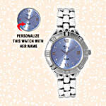 Personalised Steel Silver Stunning Watch