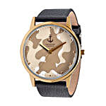 Personalised Camouflage Dial Watch For Him
