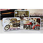 Quirky Harley Bike  Tin Box