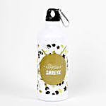 Personalised Panda Bottle & Teddy Combo