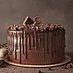 Rich Chocolate Cream Cake Half Kg