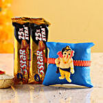 Hanuman Rakhi & Five Star Chocolates