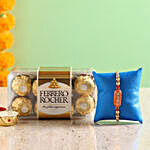 Designer Rakhi & Ferrero Rocher Box