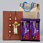 Fruit N Nut Chocolate With Designer Rakhis