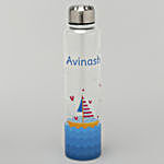 Personalised Borosilicate Glass Bottle