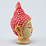 Small Buddha Head- Pink Hair