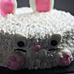 Bunny Chocolate Cake- Half Kg