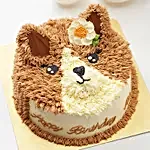 Sweet Cat Design Cake- Truffle 1 Kg Eggless