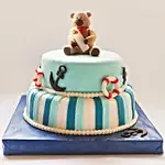 Teddy Bear 2 Tier Truffle Cake- 2 Kg