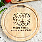 Personalised Meals & Memories Chopping Board