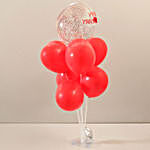 Red Anniversary Balloon Bouquet