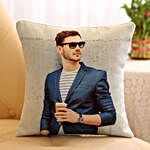 Personalised Picture Cushion For Him