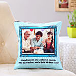 Personalised BFF Grandparents Cushion Hand Delivery
