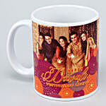 Personalised Diwali White Family Mug