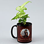 Syngonium Plant In Personalised Mug Planter