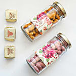 Mewa Bites & Flavoured Nuts Rangoli Gift Box