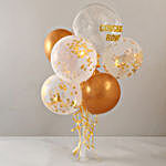 Shining Congratulations Balloon Bouquet