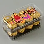 Happy Bhai Dooj Ferrero Rocher Box
