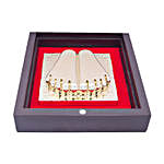 24 Carat Gold Foil Lakshmi Pooja Box