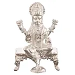 Sterling Silver Laxmi Idol Statue