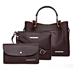 Bagsy Malone Tote Combo Bags- Brown