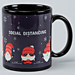 Social Distancing Christmas Mug