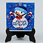 Frozen Christmas Special Personalised Table Clock