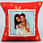 Merry Christmas Personalised LED Cushion