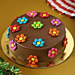 Starry Xmas Chocolate Cream Cake 1 Kg