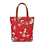 DailyObjects Red Buterflies Classic Tote Bag