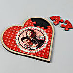 Personalised In-Love Heart Shaped Puzzle