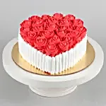 Pretty Roses Black Forest Cake- Eggless Half Kg