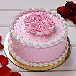 Beauty In Pink Chocolate Cake- Eggless 3 Kg