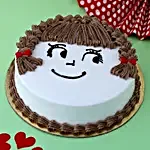 My Cute Love Chocolate Cake- Half Kg