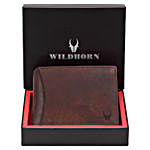 Wildhorn Premium Mens Wallet- Brown