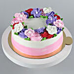 Floral Blossom Chocolate Cake Half Kg