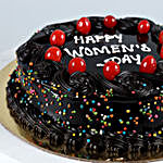 Happy Women s Day Truffle Cake Eggless 2 Kg