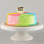 Holi Colourful Vanilla Cake- Half Kg